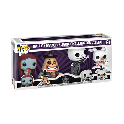 Funko Pop! Disney The Nightmare Before Christmas 4-Pack
