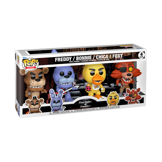 Funko Pop! Games Five Nights at Freddy's Freddy, Bonnie, Chica & Foxy 4-Pack