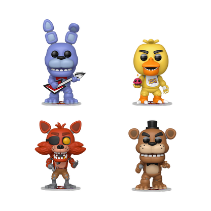 Funko Pop! Games Five Nights at Freddy's Freddy, Bonnie, Chica & Foxy 4-Pack