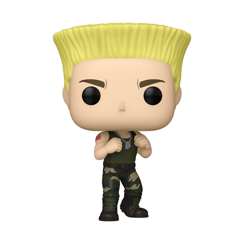Funko Pop! Movies Street Fighter Guile Vinyl Figure #2100