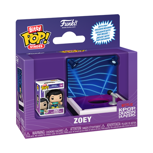 Funko Bitty Pop! Stages KPop Demon Hunters Zoey (How It’s Done)
