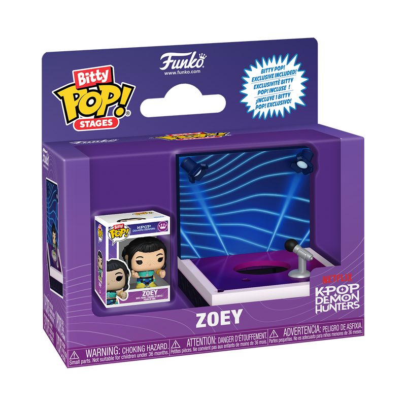 Funko Bitty Pop! Stages KPop Demon Hunters Zoey (How It’s Done)