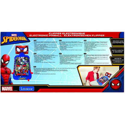 Lexibook Marvel Spider-Man Electronic Table Pinball Game
