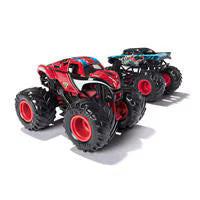 Monster Jam 1:64 Marvel Die Cast 2 Pack - Venom Vs The Amazing Spider-Man 681147026445