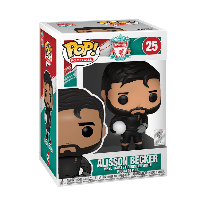 Funko Pop! Football Liverpool FC Alisson Becker Vinyl Figure #25