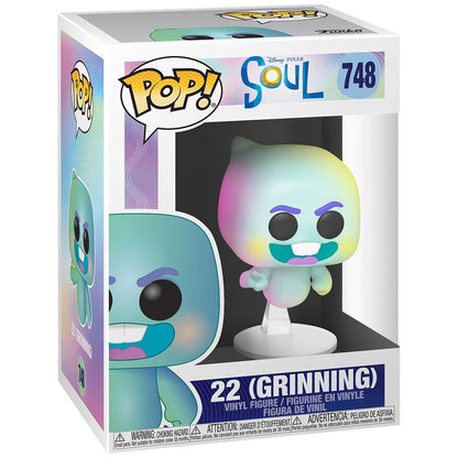 Funko Pop! Disney Pixar Soul 22 (Grinning) Vinyl Figure #748