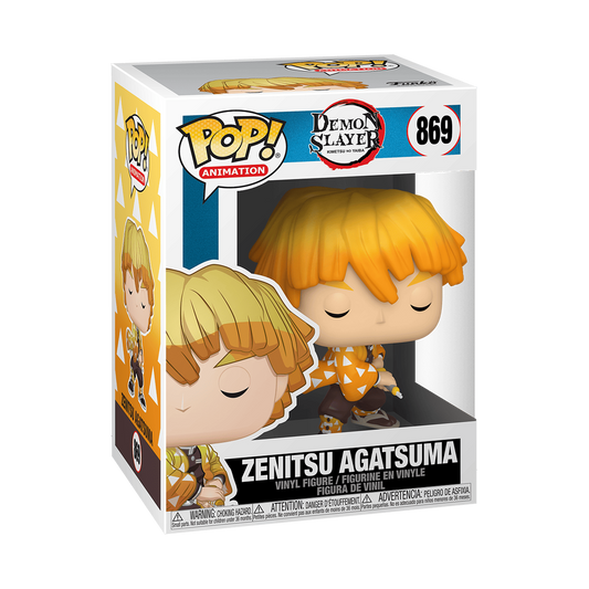 Funko Pop! Animation Demon Slayer Zenitsu Agatsuma Vinyl Figure #869