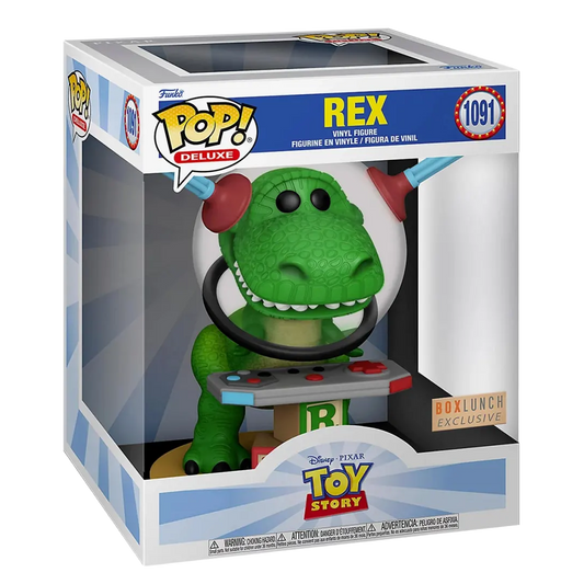 Funko Pop! Deluxe Disney Pixar Toy Story Rex Figure #1091