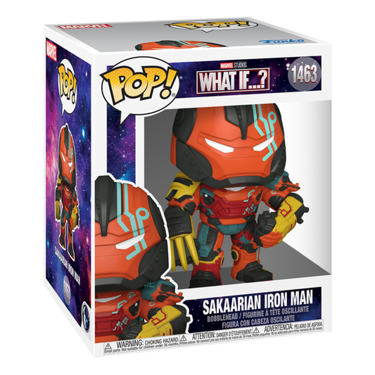 Funko Pop! Marvel What If...? Super Sakaarian Iron Man 6in #1463