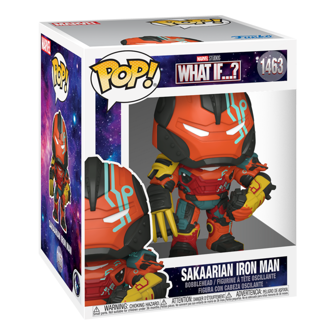 Funko Pop! Marvel What If...? Super Sakaarian Iron Man 6in #1463
