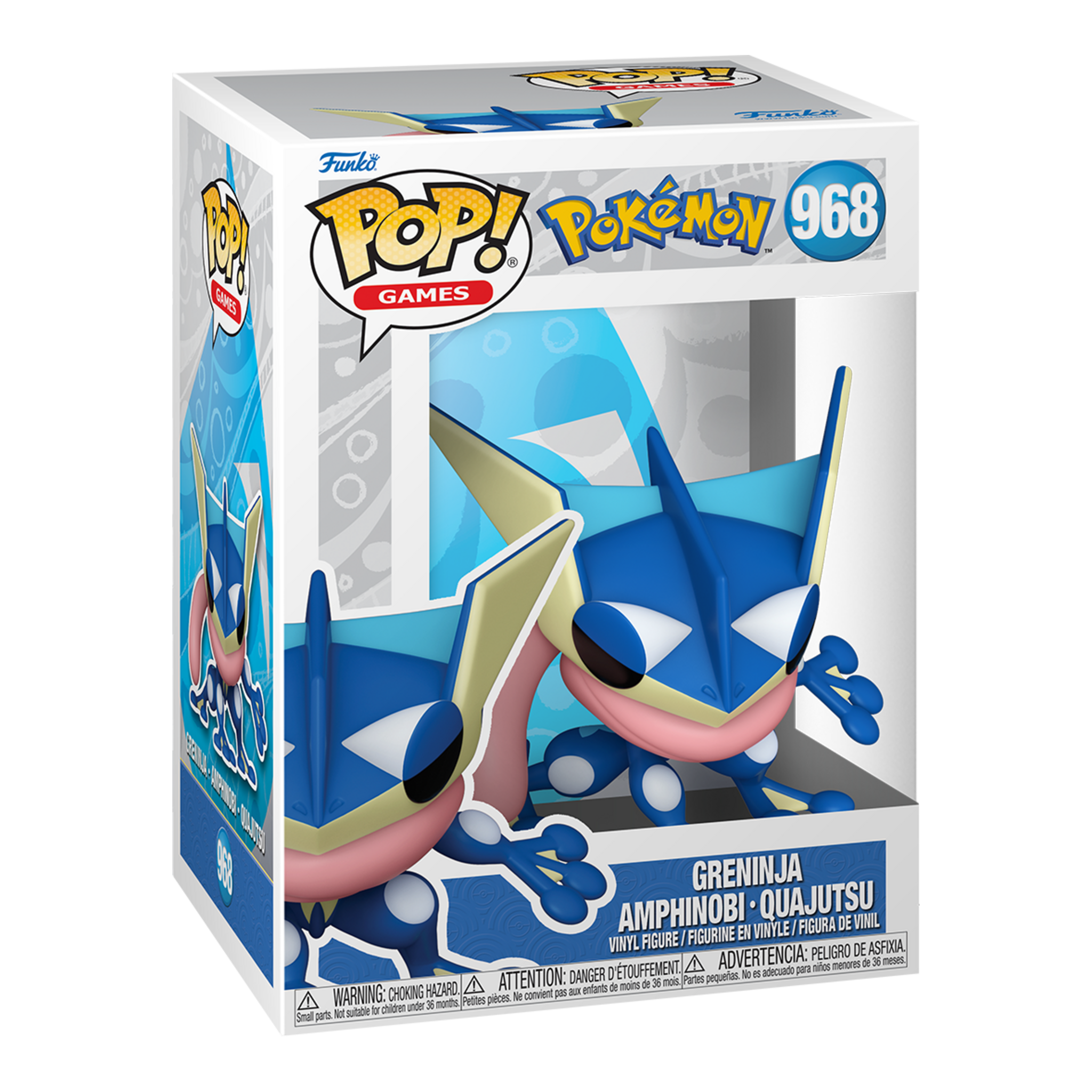 Funko Pop! Games Pokémon Greninja Vinyl Figure No. 968