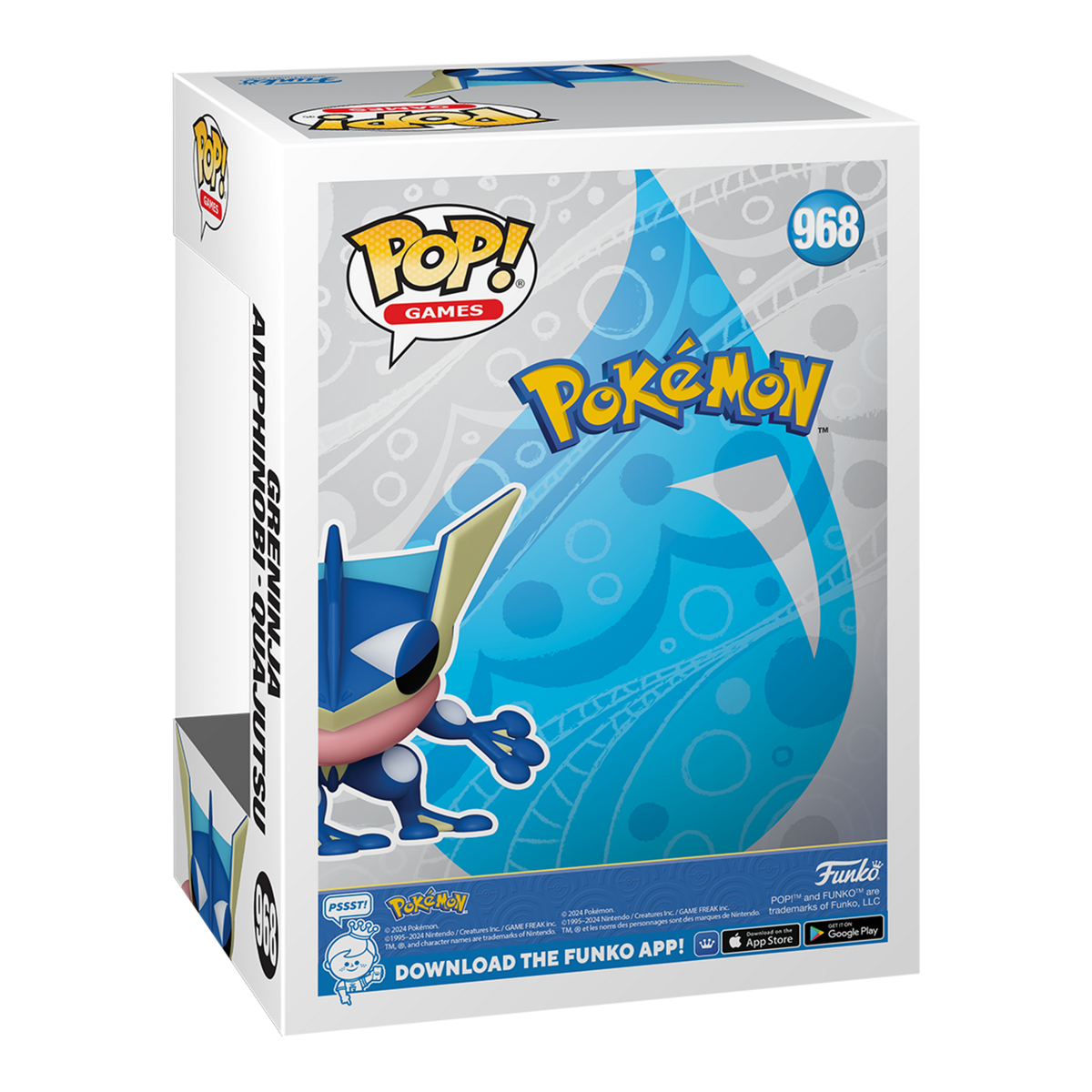 Funko Pop! Games Pokémon Greninja Vinyl Figure No. 968