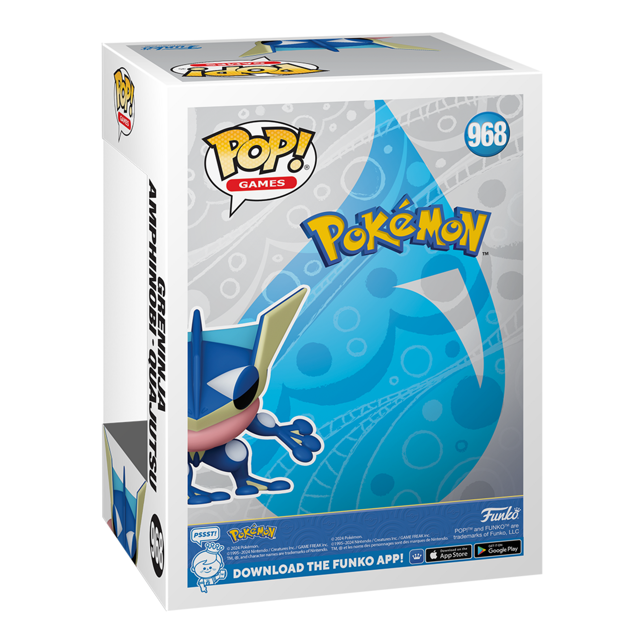 Funko Pop! Games Pokémon Greninja Vinyl Figure No. 968