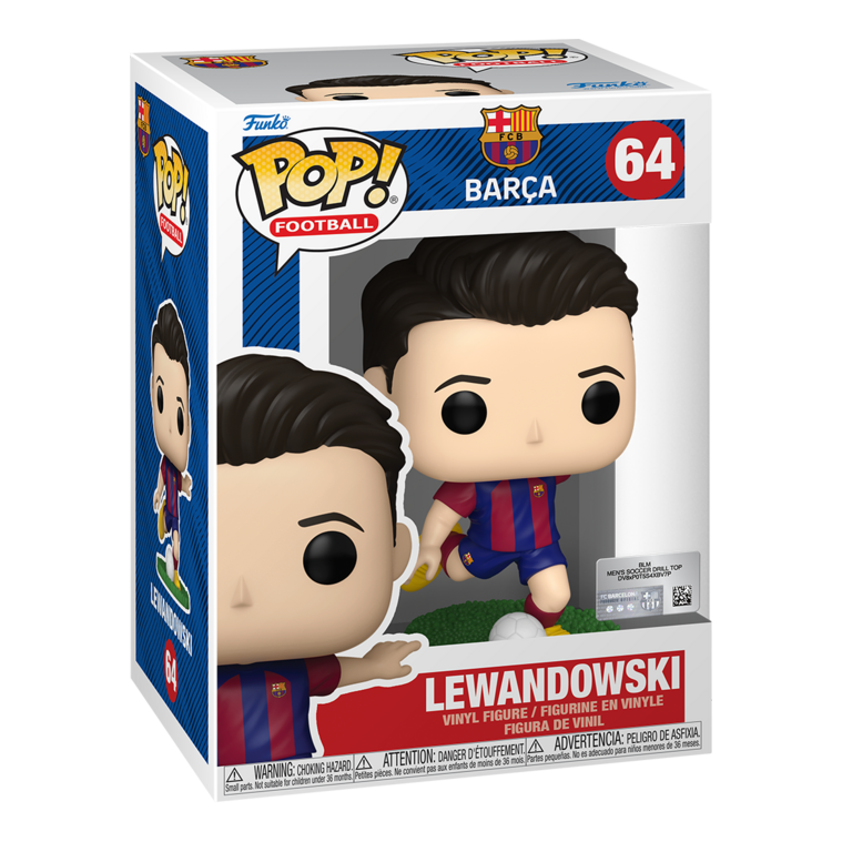 Funko Pop! Football FC Barcelona Robert Lewandowski Vinyl Figure #64