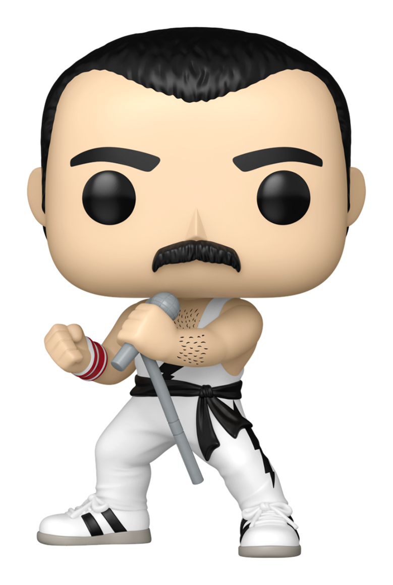 Funko Pop! Rocks Queen Freddie Mercury White Singlet #496