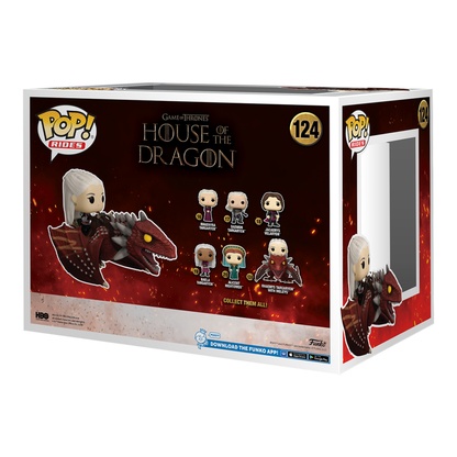 Funko Pop! Rides Deluxe House of the Dragon Rhaenys Targaryen with Meleys #124
