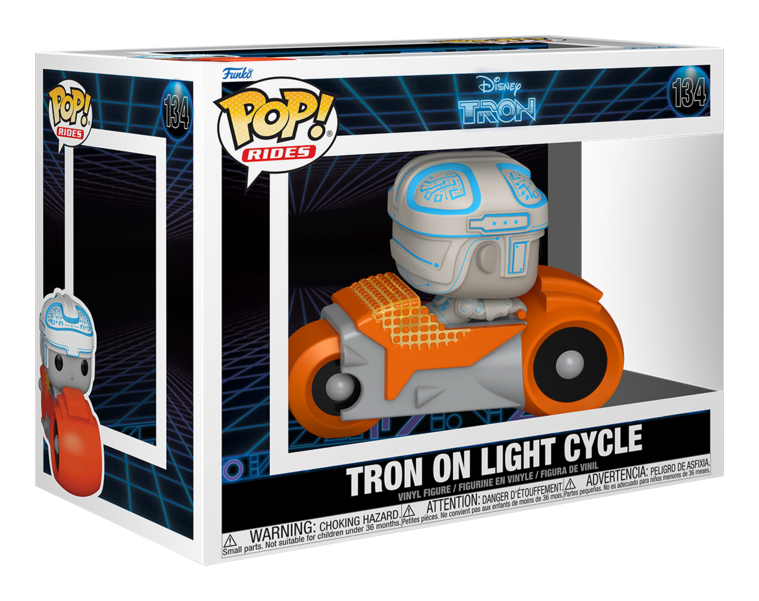 Pop! Ride - Tron (1982) - Tron w/Cycle