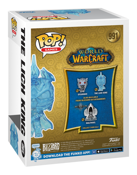 Funko Pop! Games World of Warcraft The Lich King #991 Vinyl Figure