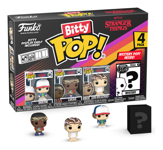 Bitty POP: Stranger Things - Dustin 4 Pack