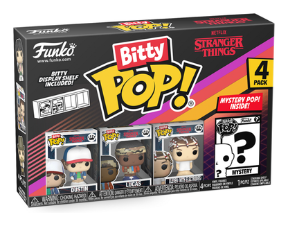 Bitty POP: Stranger Things - Dustin 4 Pack