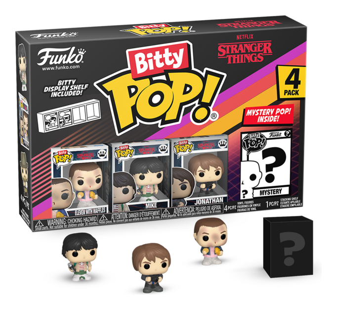 Bitty POP: Stranger Things - Eleven 4 Pack