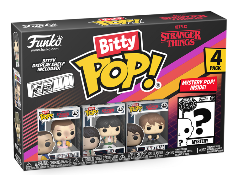 Bitty POP: Stranger Things - Eleven 4 Pack