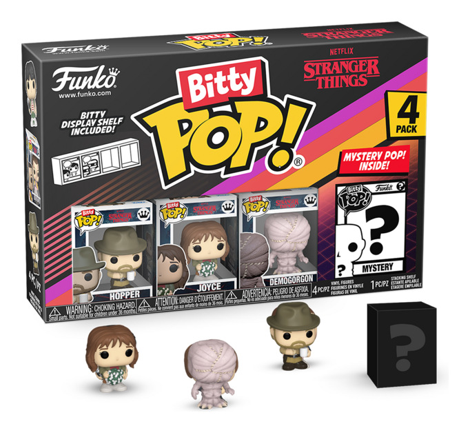 Funko Bitty POP! Stranger Things Hopper 4-Pack