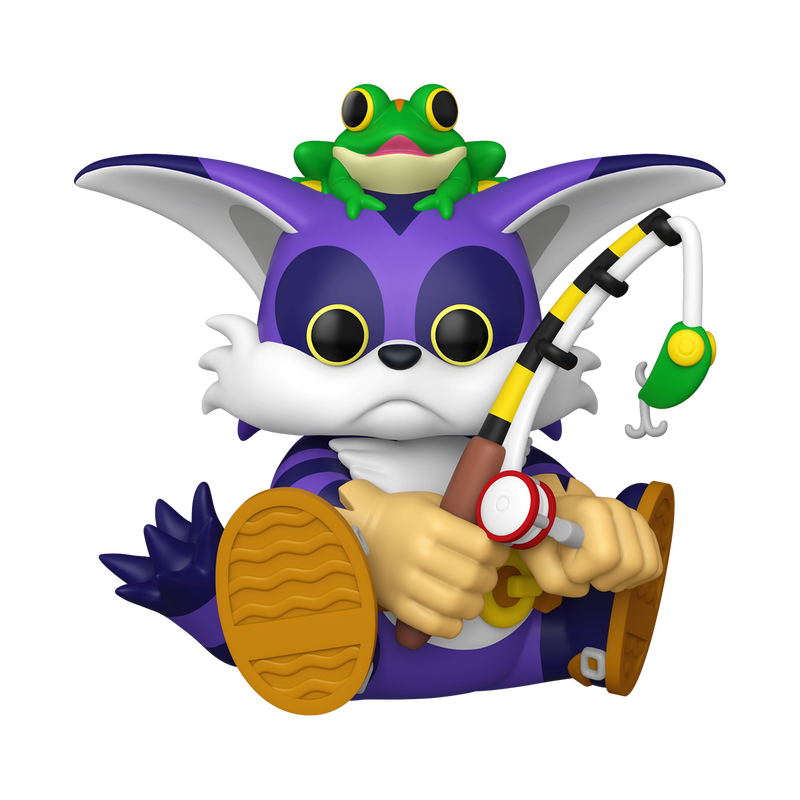 Funko Pop Super 6in Sonic Big the Cat w Froggy