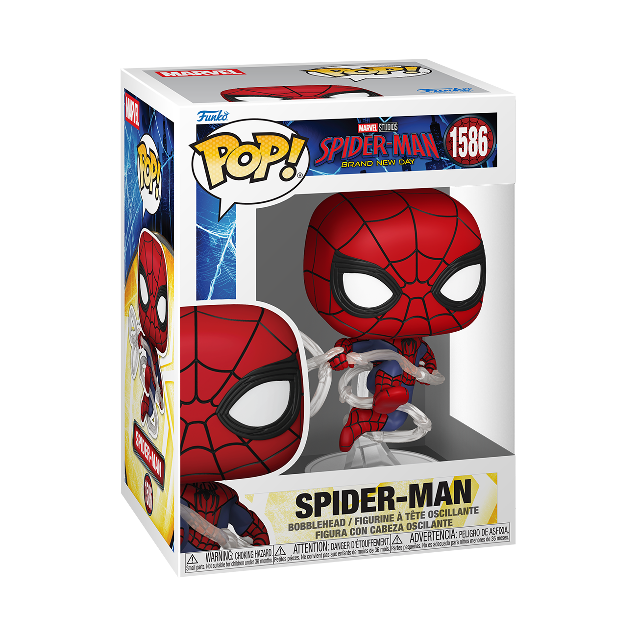Funko Pop! Marvel Spider-Man Brand New Day Vinyl Bobblehead Figure #1586