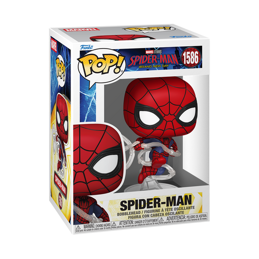 Funko Pop! Marvel Spider-Man Brand New Day Vinyl Bobblehead Figure #1586