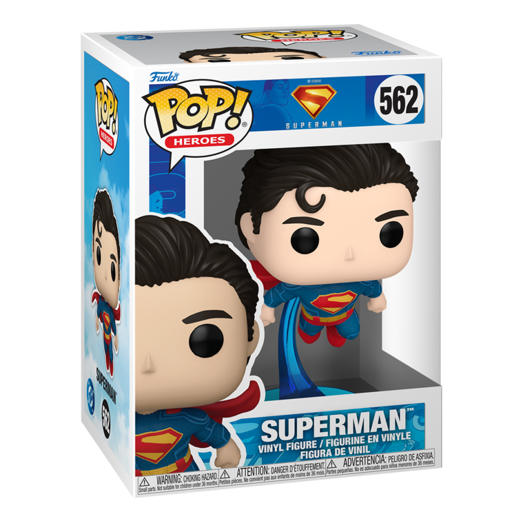 Funko Pop! Heroes Superman (2025) Superman Vinyl Figure #562