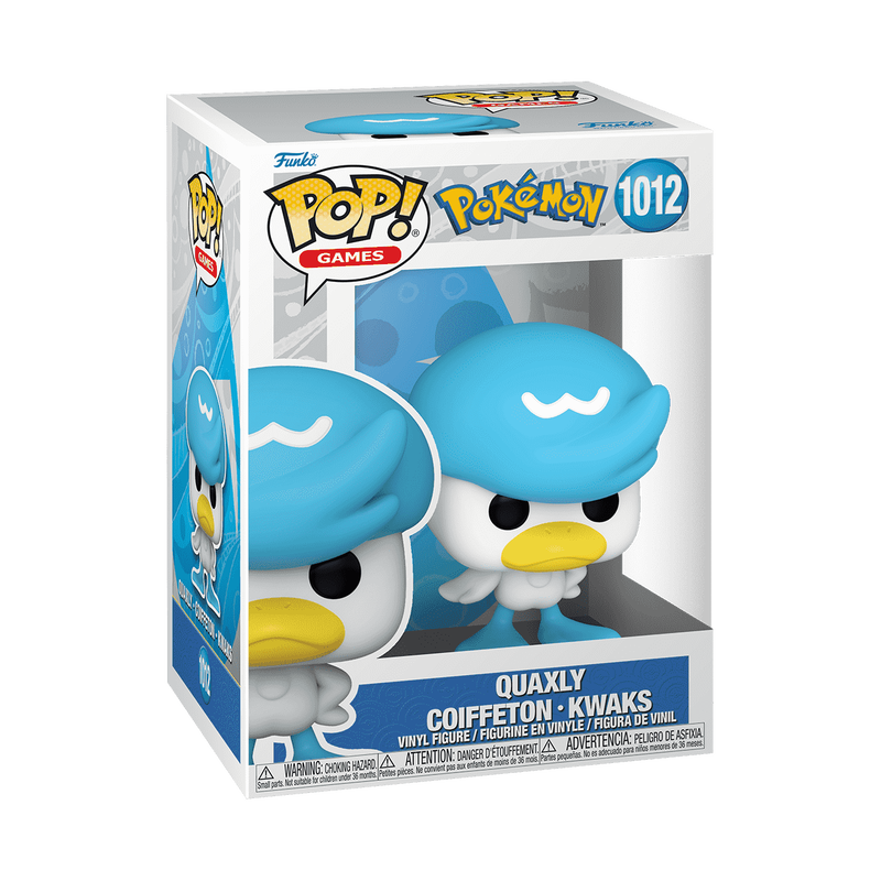 Funko Pop! Pokémon Quaxly Vinyl Figure #1012