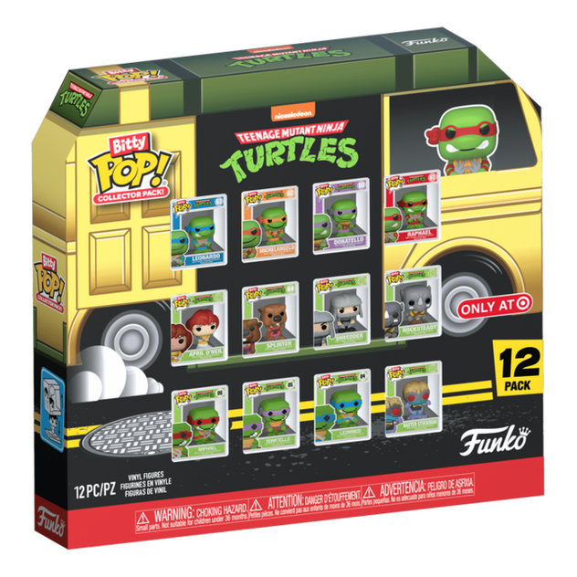 Funko Bitty Pop! Teenage Mutant Ninja Turtles 12-Pack Collector Set