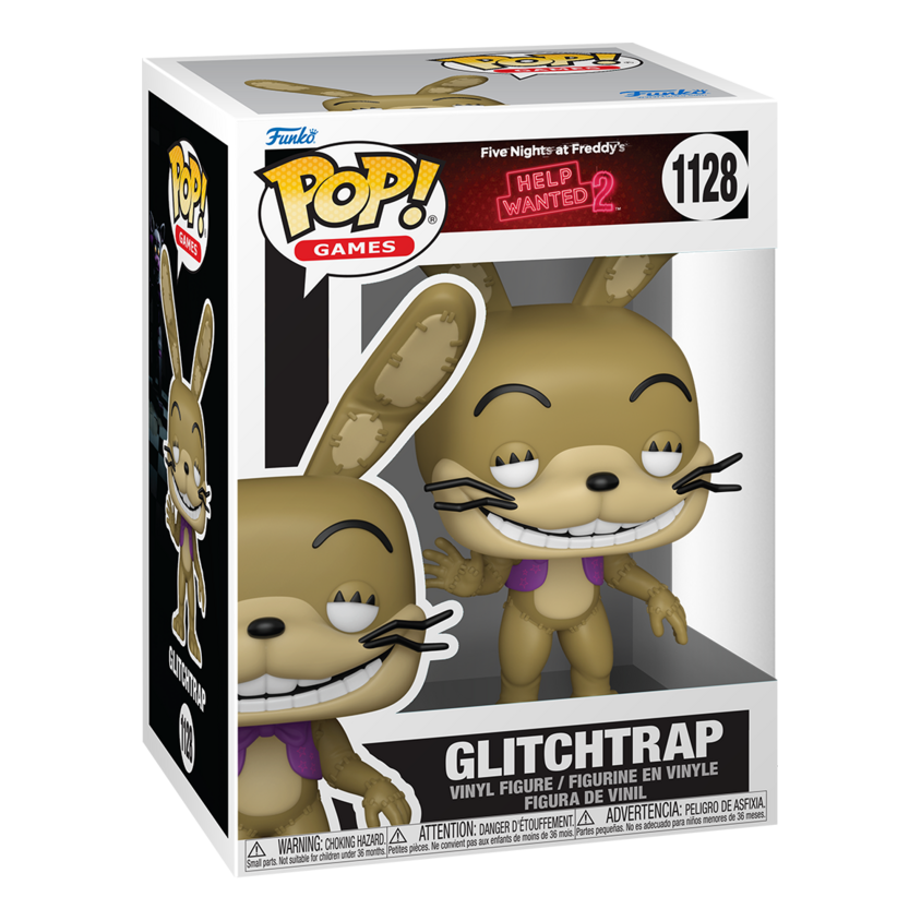 Funko Pop! Games Five Nights at Freddy's Help Wanted 2 Glitchtrap #1128