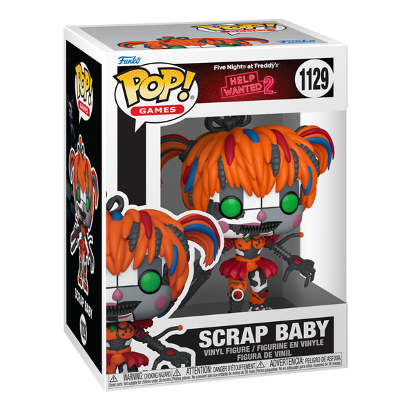 Funko Pop! Games Five Nights at Freddy's Help Wanted 2 Scrap Baby #1129