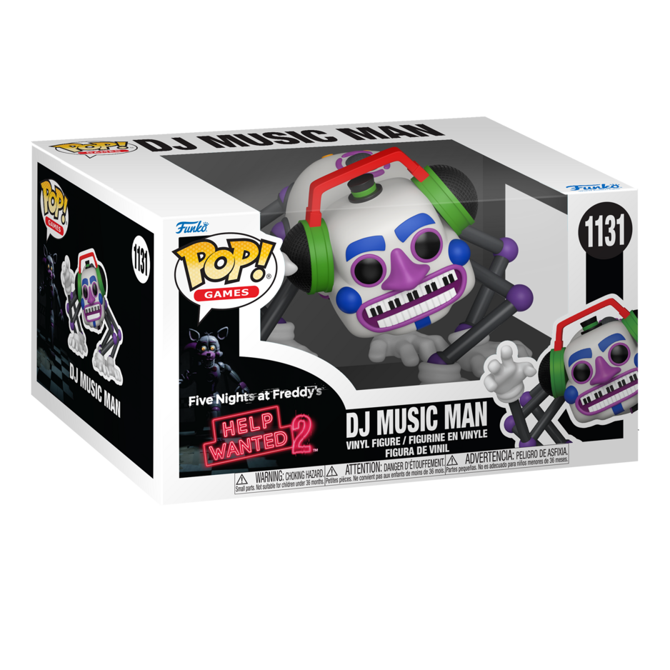 Funko Pop! Games Five Nights at Freddy's Help Wanted 2 DJ Music Man Vinyl Figure #1131