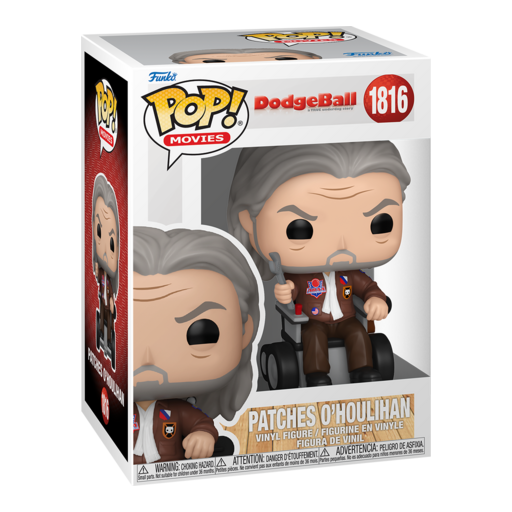 Funko Pop! Vinyl Movies Dodgeball: A True Underdog Story Patches O'Houlihan #1816