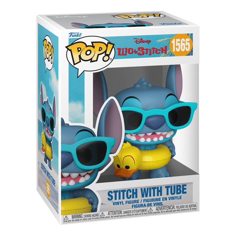 Funko Pop! Vinyl - Lilo & Stitch - Stitch with Tube