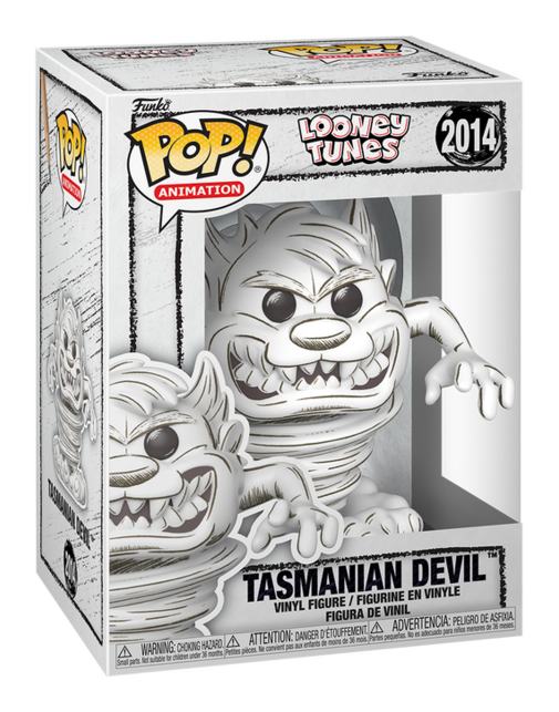 Funko Pop! Animation Looney Tunes Tasmanian Devil Sketched Deco #2014