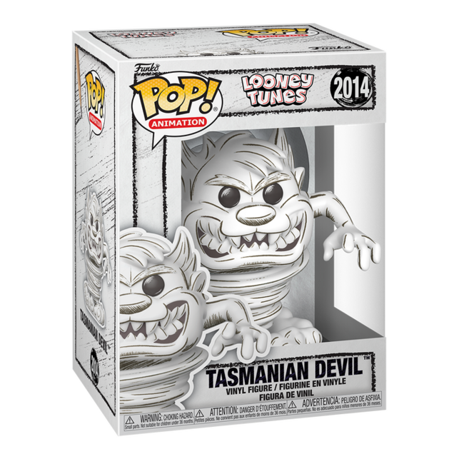 Funko Pop! Animation Looney Tunes Tasmanian Devil Sketched Deco #2014