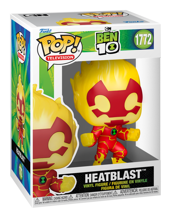 Pop! Vinyl - Ben 10 - Heatblast