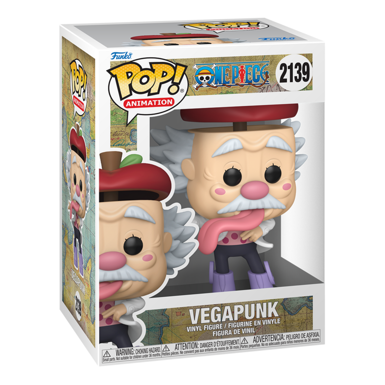 Funko Pop! One Piece Dr Vegapunk Egghead Arc Vinyl Figure #2139