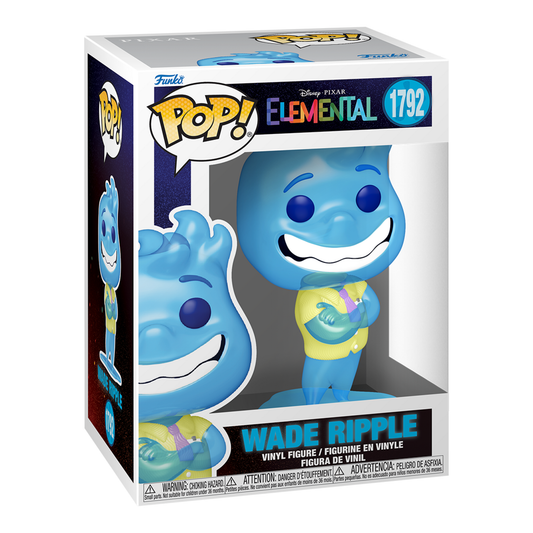 Funko Pop! Vinyl Disney Pixar Elemental Wade Ripple (City Inspector) #1792