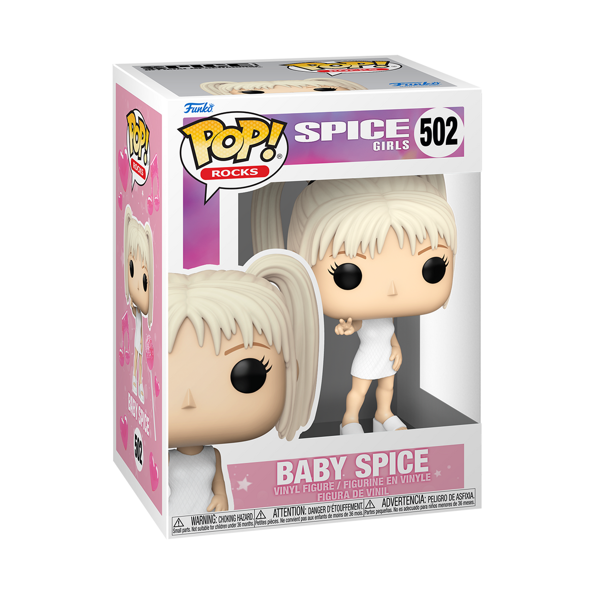 Funko Pop! Rocks Spice Girls Baby Spice Wannabe Vinyl Figure #502