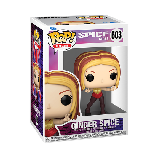 Funko Pop! Rocks Spice Girls Ginger Spice Wannabe Vinyl Figure #503