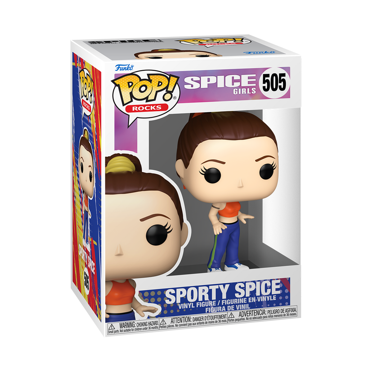 Funko Pop! Rocks Spice Girls Sporty Spice Wannabe Vinyl Figure