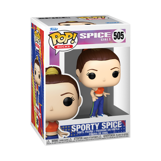 Funko Pop! Rocks Spice Girls Sporty Spice Wannabe Vinyl Figure