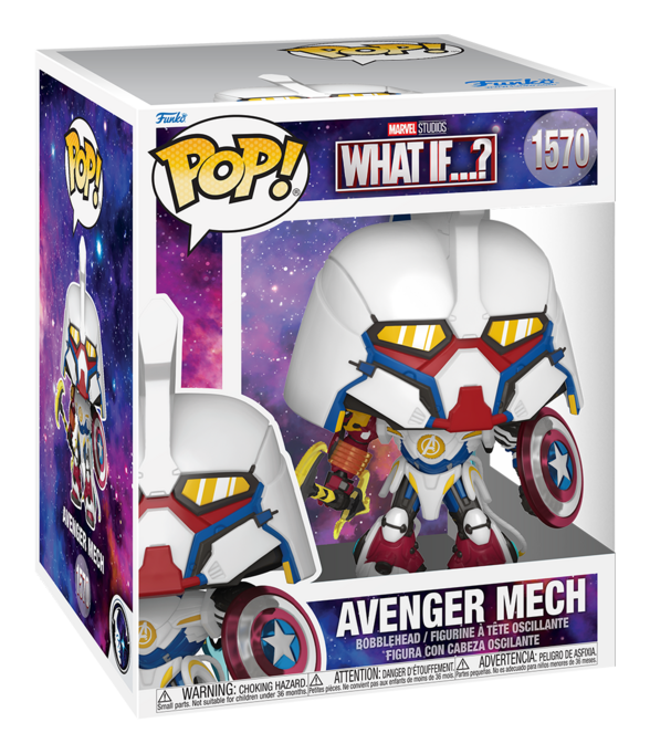 Pop! Super 6in - What If - Avenger Mech