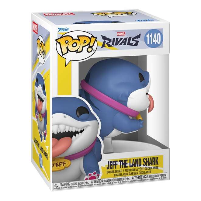 Funko Pop! Marvel Rivals Jeff the Land Shark #1140