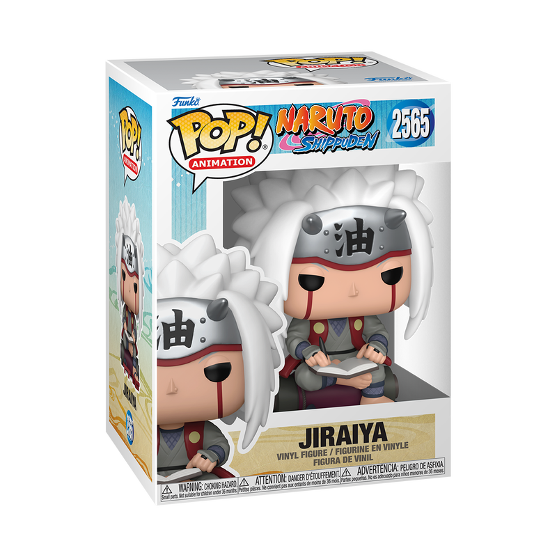 Funko Pop! Vinyl Naruto Shippuden Jiraiya Reading Book #2565